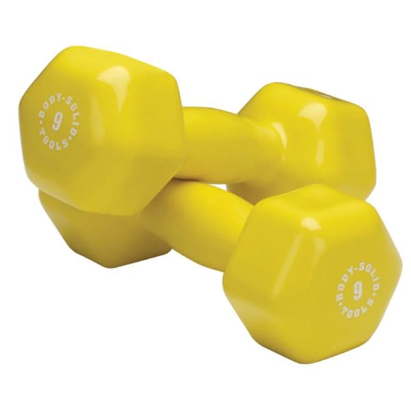 Body-Solid Tools BSTVD Vinyl Dumbbell Sets Body-Solid