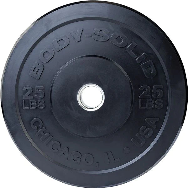 Body-Solid CHICAGO EXTREME BUMPER PLATES Strength Body-Solid 25lb  