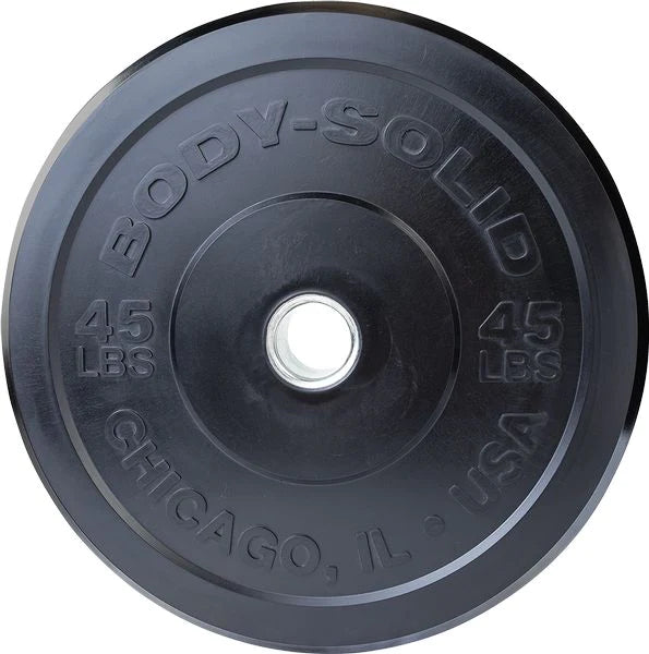 Body-Solid CHICAGO EXTREME BUMPER PLATES Strength Body-Solid 45lb  