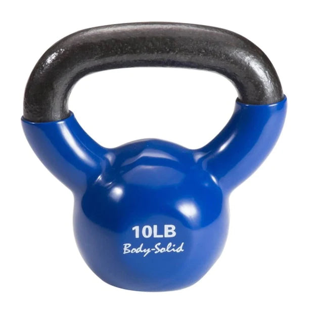 Body-Solid Vinyl Coated Kettlebells Strength Body-Solid 10 lb.  