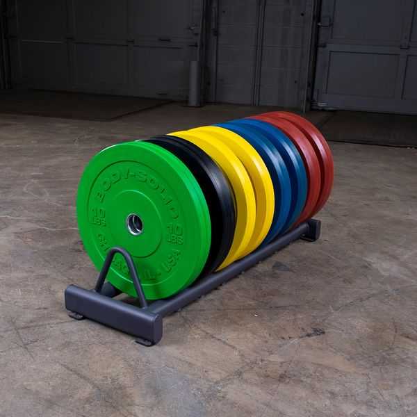 Body Solid 260Lb Chicago Extreme Bumper Plate Set OBPXC260 Weight Plate Set Body-Solid