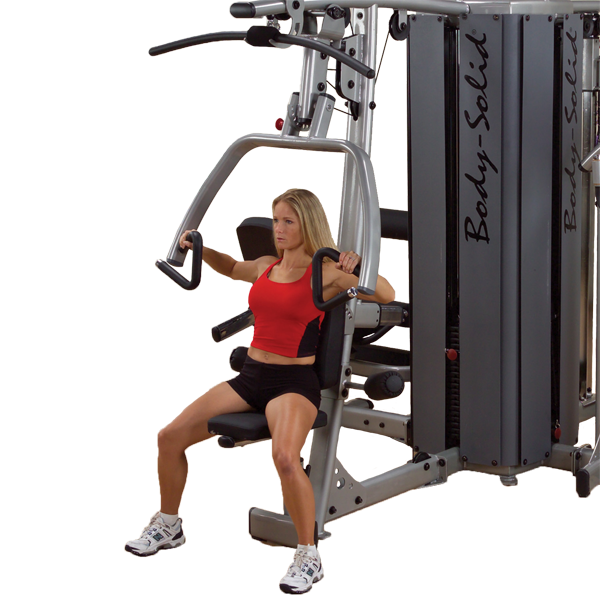 Body-Solid DGYM VERTICAL PRESS AND LAT COMPONENT DPLS-S Strength Body-Solid   