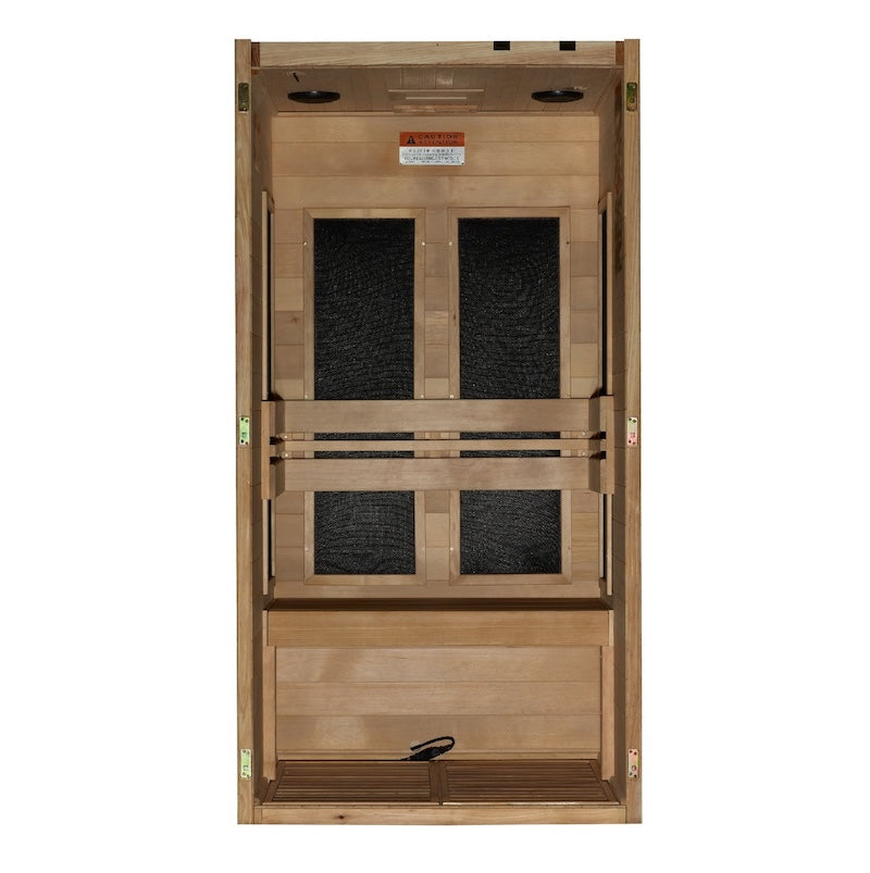 Dynamic Veneto Elite 1-2 Person Ultra Low EMF FAR Infrared Sauna