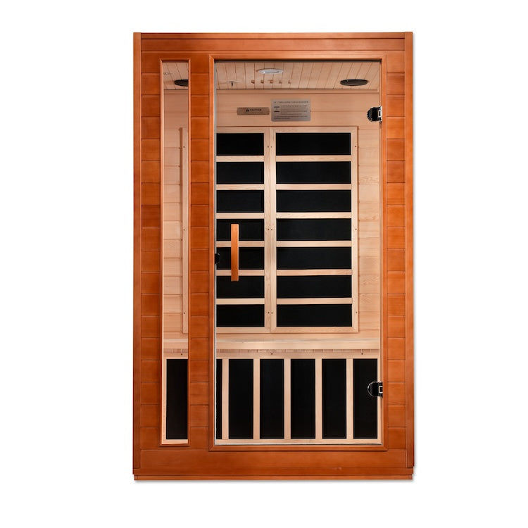 Dynamic Cordoba 2-Person Low EMF FAR Infrared Sauna (Canadian Hemlock)