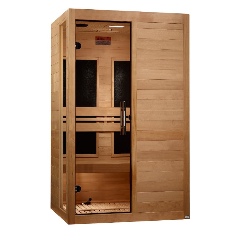 Dynamic Lucca Elite 2 Person Ultra Low EMF FAR Infrared Sauna