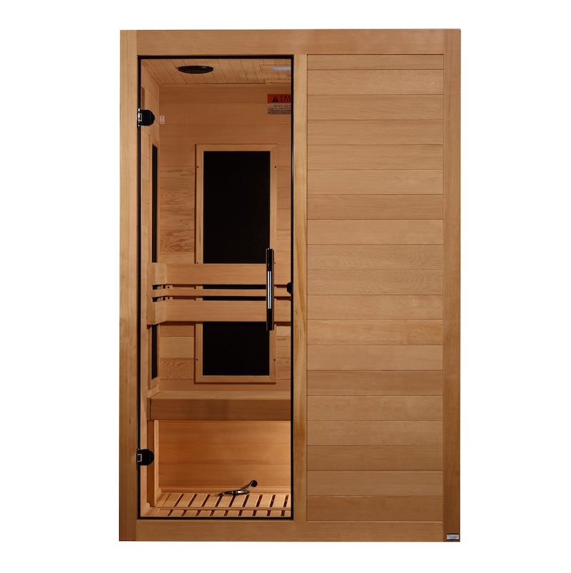 Dynamic Lucca Elite 2 Person Ultra Low EMF FAR Infrared Sauna
