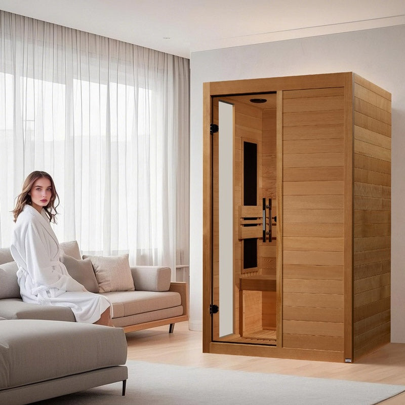 Dynamic Lucca Elite 2 Person Ultra Low EMF FAR Infrared Sauna
