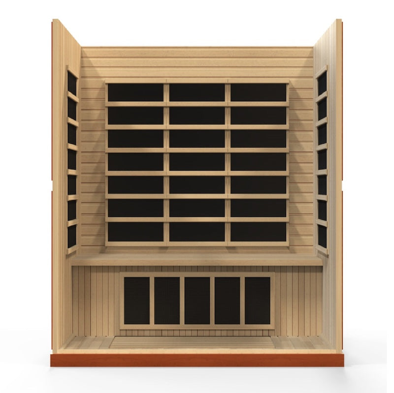 Dynamic Bergamo 4 Person Ultra Low EMF Far Infrared Sauna