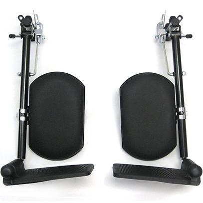 Karman EL18BB-EJ-DY Elevating Legrest Universal E&J style pair Wheelchair Accessories Karman Healthcare   