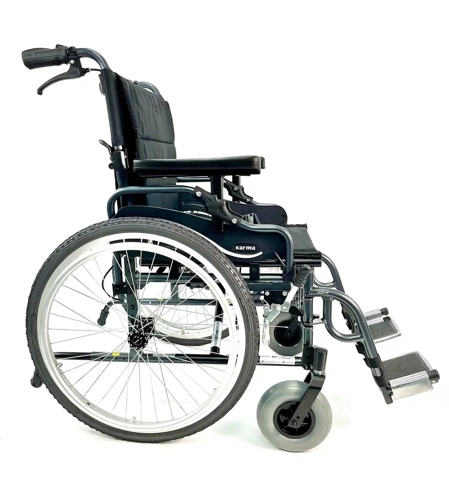 Karman KM-8520X Lightweight Heavy Duty Wheelchair Bariatric Wheelchairs Karman Healthcare   