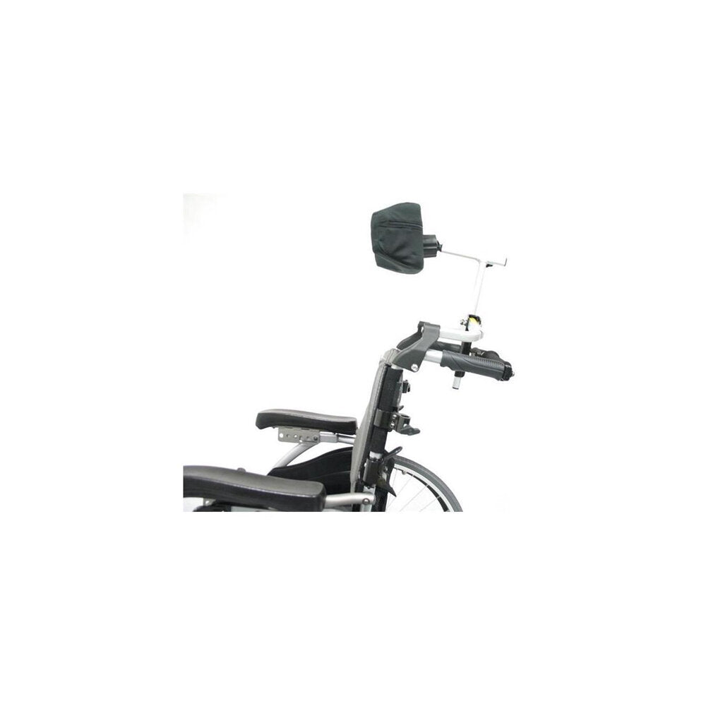 Karman Foldable Rigidfy Headrest for 7/8" Handle Frame Wheelchair Accessories Karman Healthcare   