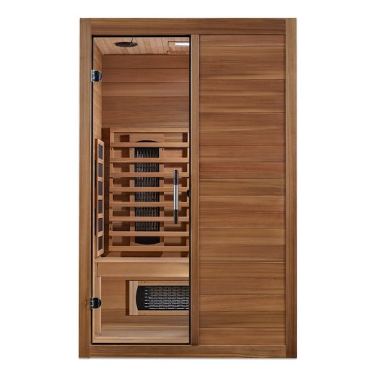 Maxxus S-Line 2-Person Full Spectrum Infrared Sauna - Pacific Cedar