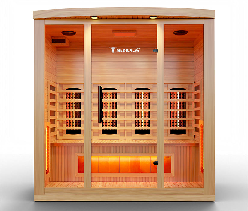 Medical Breakthrough Medical 6 Infrared 4-Person Sauna INFRARED SAUNA Medical Breakthrough   