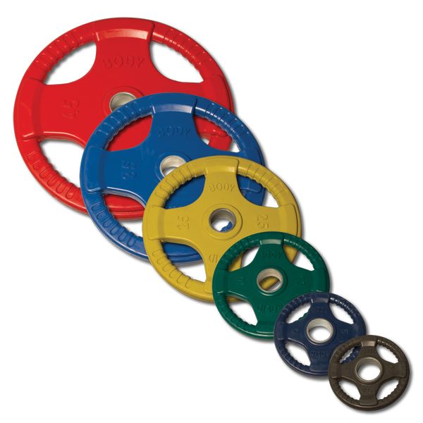 Body-Solid ORCT - Color Rubber Grip Olympic Plate Sets Olympic Plates Body-Solid 175 lb Set