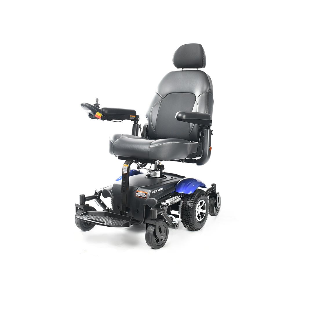 MERITS HEALTH VISION SPORT POWER WHEELCHAIR W/ 7.5" SEAT LIFT Power wheelchairs Merits Health   