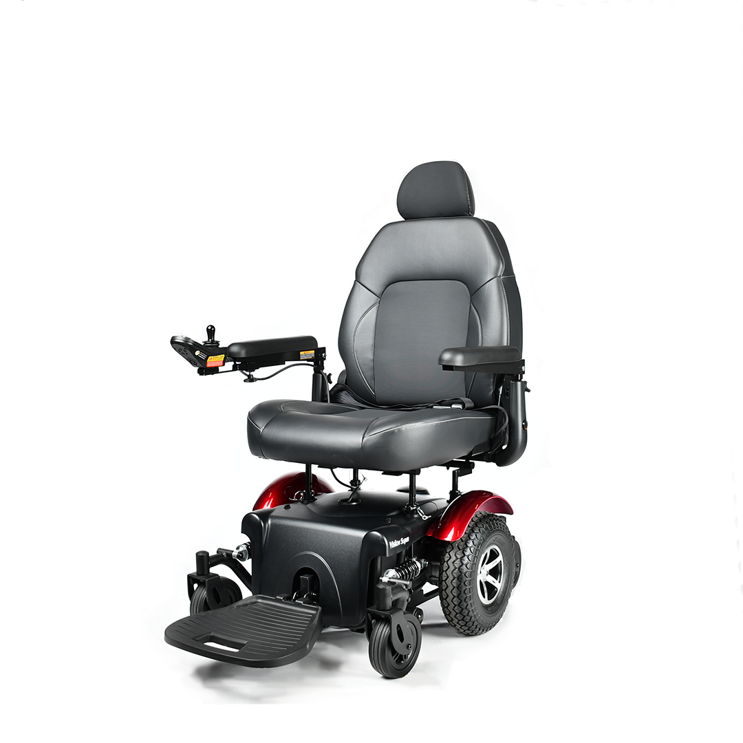 MERITS HEALTH VISION SUPER POWER WHEELCHAIR W/ 10" SCISSOR POWER SEAT LIFT Power wheelchairs Merits Health   