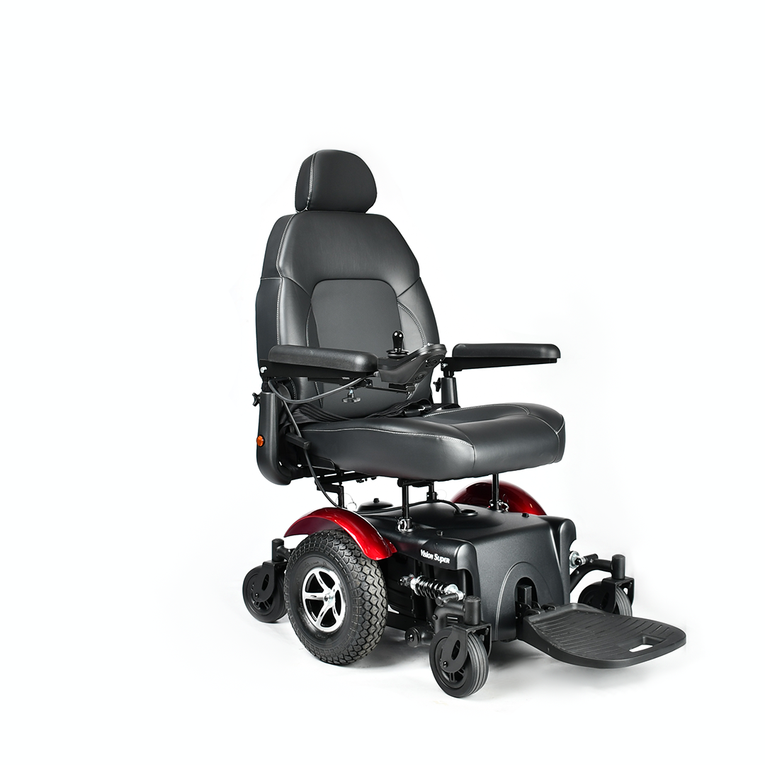 MERITS HEALTH VISION SUPER POWER WHEELCHAIR Power wheelchairs Merits Health   