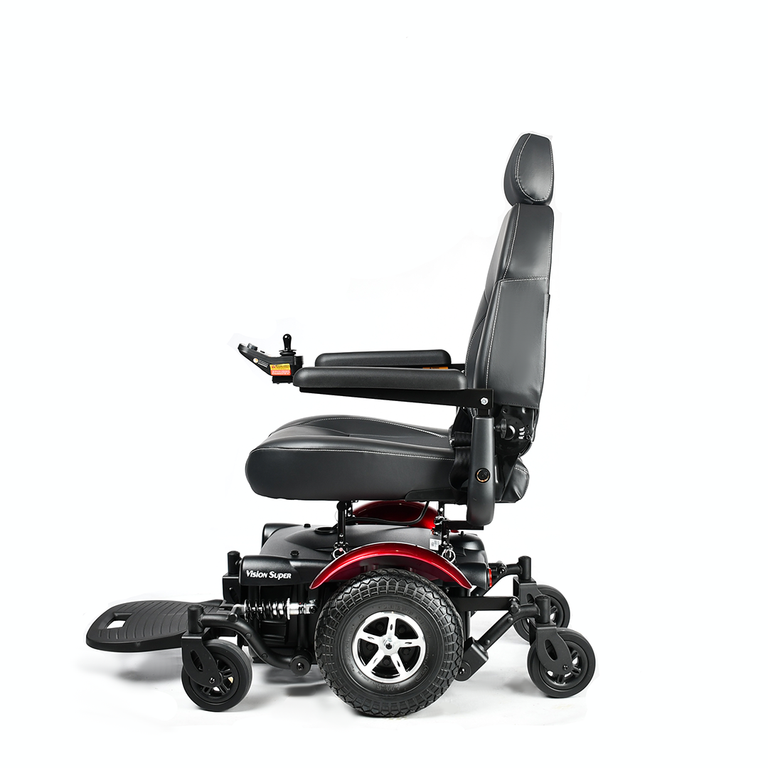 MERITS HEALTH VISION SUPER POWER WHEELCHAIR W/ 10" SCISSOR POWER SEAT LIFT Power wheelchairs Merits Health   
