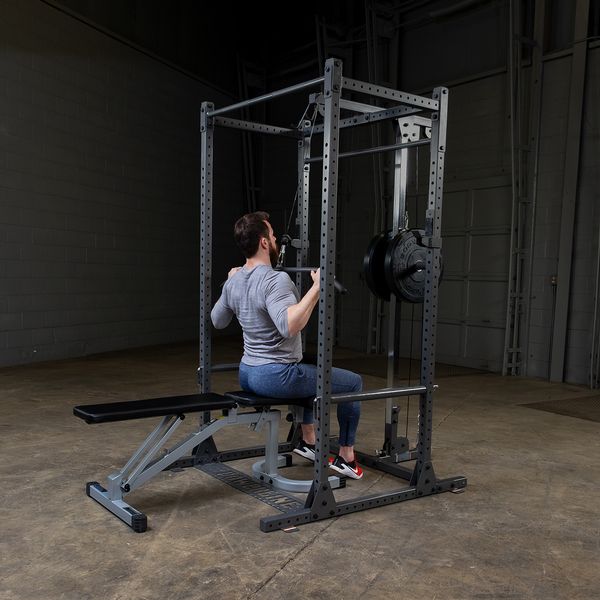 Body-Solid POWERLINE POWER RACK LAT ATTACHMENT PLA1000 Strength Body-Solid   