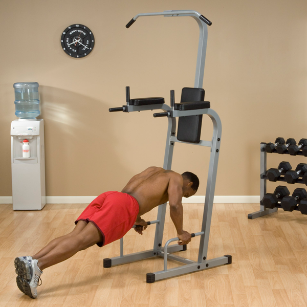 Body-Solid POWERLINE VERTICAL KNEE RAISE DIP, PUSH-UP, CHIN-UP PVKC83X Strength Body-Solid   