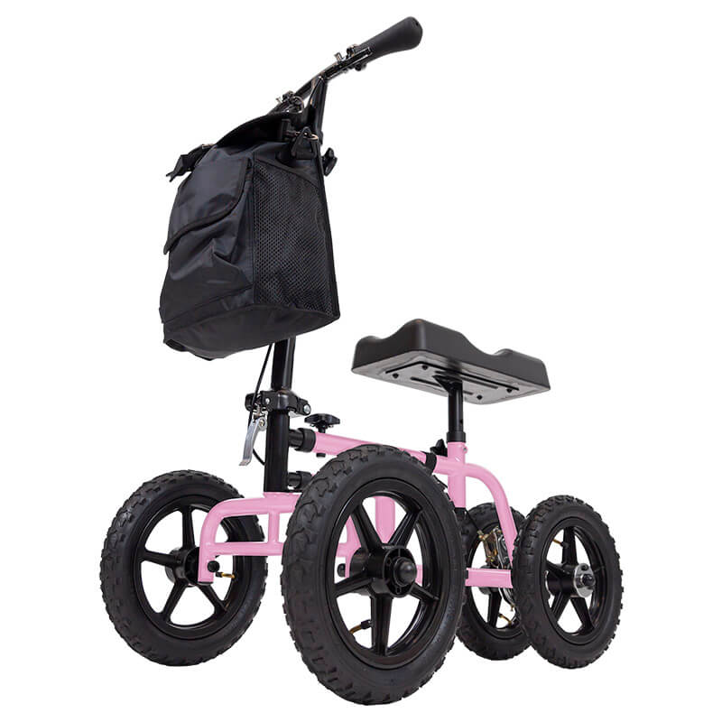 Vive Health All Terrain Knee Walker Mobility Vive Health Pink  