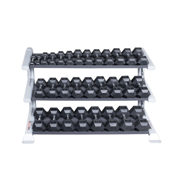Body-Solid 3-TIER PCL DUMBBELL RACK SDKR1000DB Strength Body-Solid   