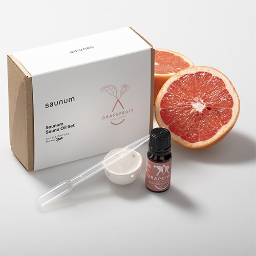 Saunum Aroma Oil Set Sauna Accessories Saunum Grapefruit