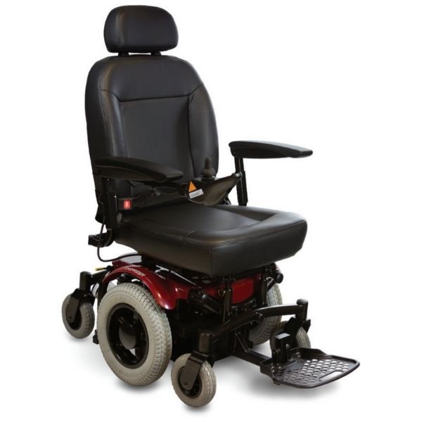 Shoprider 6Runner 14 Electric Wheelchair -888WNLLHD Mid-Wheel Drive Power Chair Shoprider Grey 50 AH (Standard)