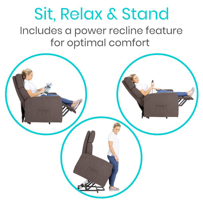 Vive Health Large Massage Lift Chair Living Aids Vive Health   