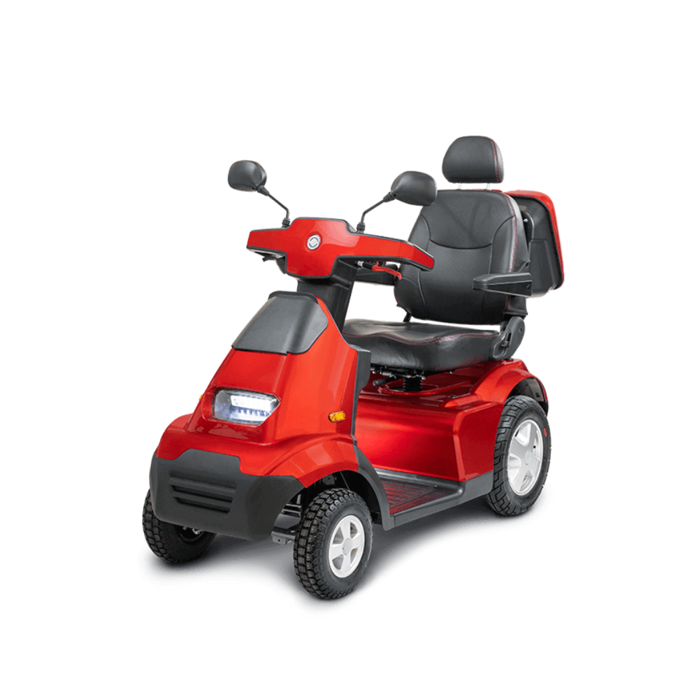 Afikim Afiscooter S4 Mobility Scooter Afikim S4 - Seat 20" Red 
