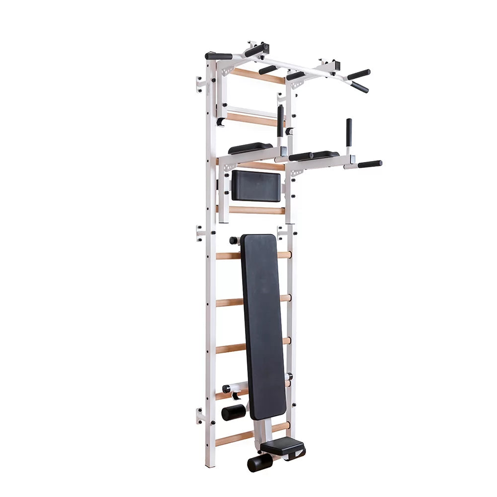 BenchK 733B, 733W Luxury Wall Bars for Home Gym Fitness Bench K White  