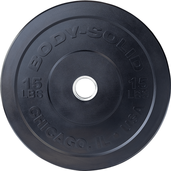 Body Solid Extreme Chicago Bumper Plates 260 Lb. Set Bumper Plates Body-Solid