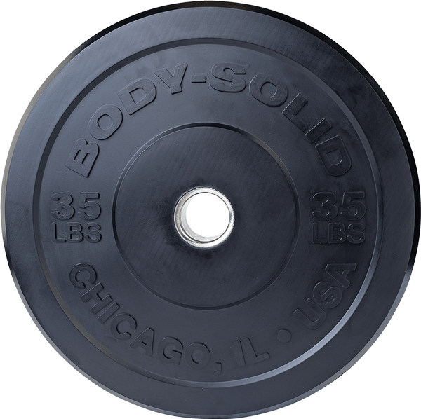 Body Solid Extreme Chicago Bumper Plates 260 Lb. Set Bumper Plates Body-Solid