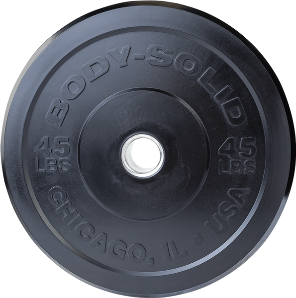 Body Solid Extreme Chicago Bumper Plates 260 Lb. Set Bumper Plates Body-Solid