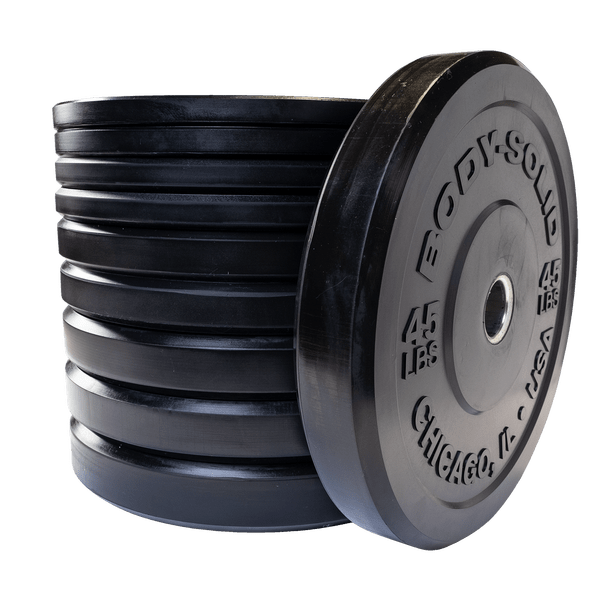 Body Solid Extreme Chicago Bumper Plates 260 Lb. Set Bumper Plates Body-Solid Default Title