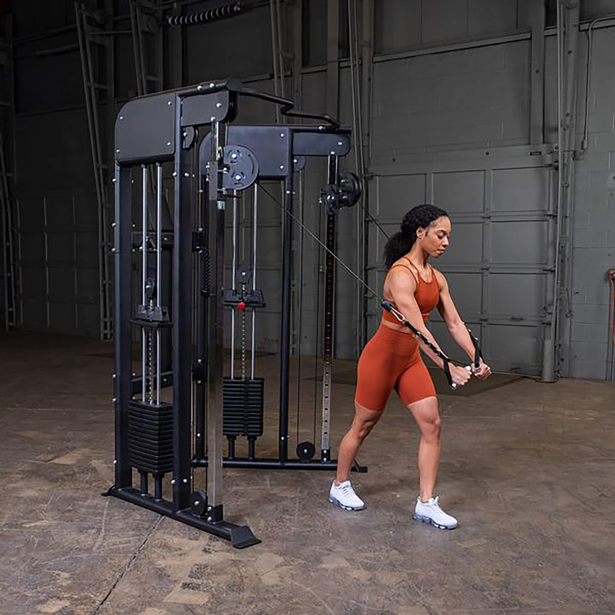 Body Solid GFT100 Functional Trainer Cable Machine