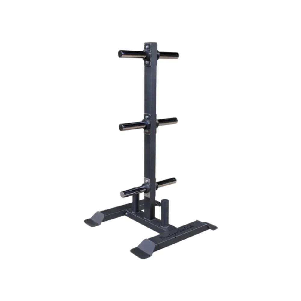 Body Solid GWT56 Olympic Weight Tree and Bar Holder Weight Plate Storage Body-Solid Default Title