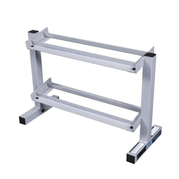 Body Solid Powerline PDR282X Two Tier Dumbbell Rack 2 Tier Dumbbell Rack Body-Solid Default Title