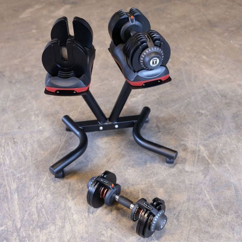 Body Solid SDBX132 66lb Adjustable Dumbbells Adjustable Dumbbells Body-Solid