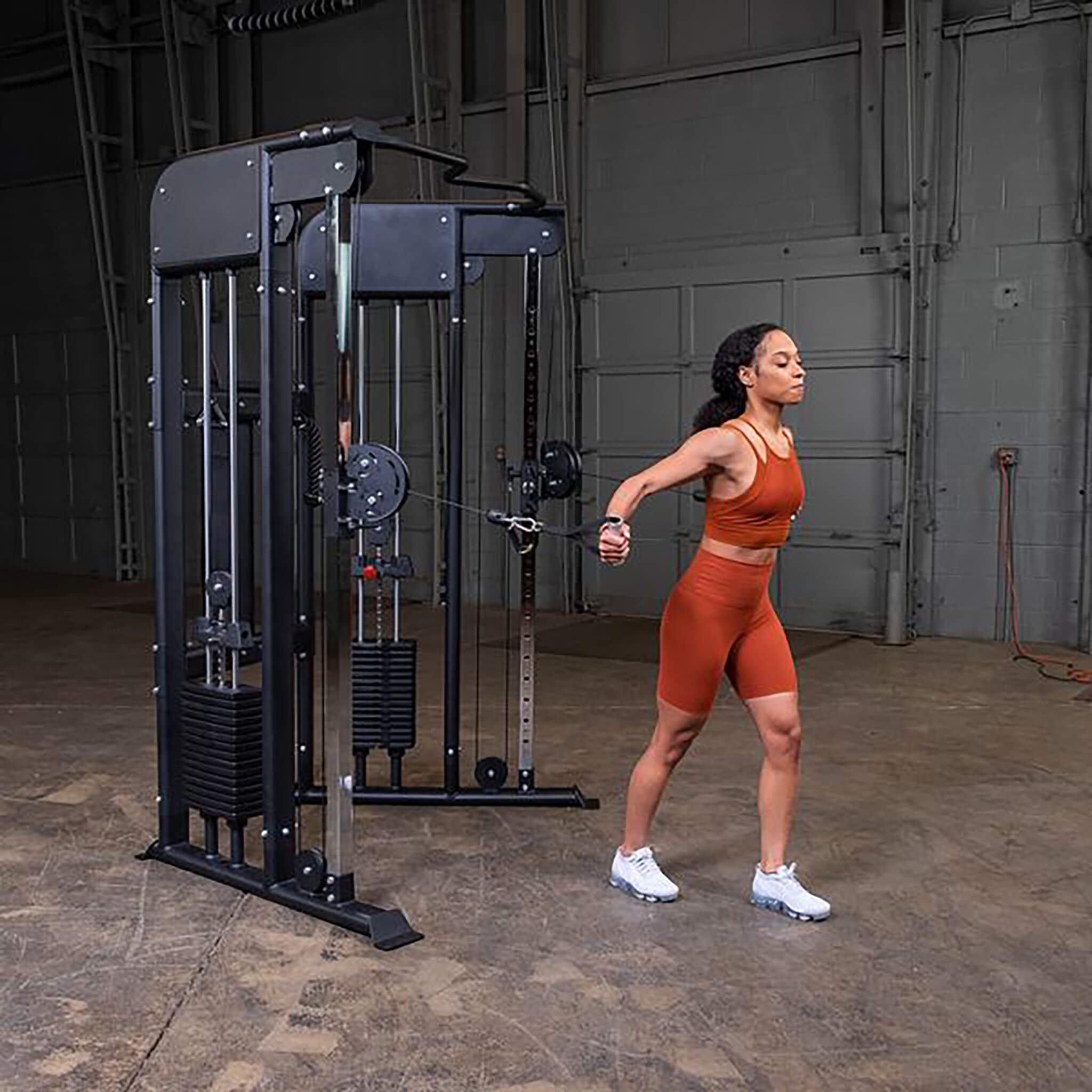 Body Solid GFT100 Functional Trainer Cable Machine