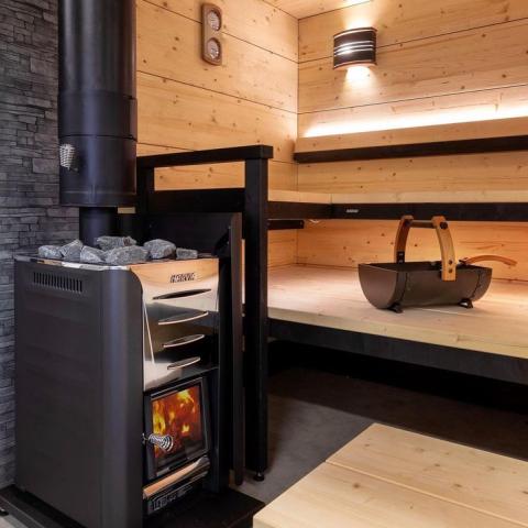 Harvia PRO Series 24kW Sauna Wood Sauna Stove Harvia Black Without Stones