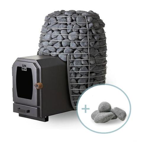 HUUM HIVE Wood Series 17kW LS Wood Burning Sauna Heater Package (Heater + Stones) HUUM Default Title