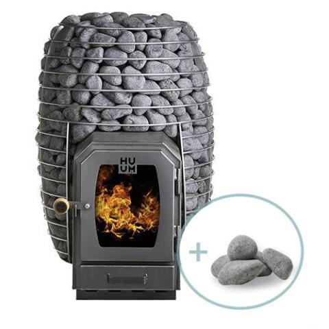 HUUM HIVE Wood Series 17kW Sauna Heater Package (Heater + Stones) HUUM Default Title