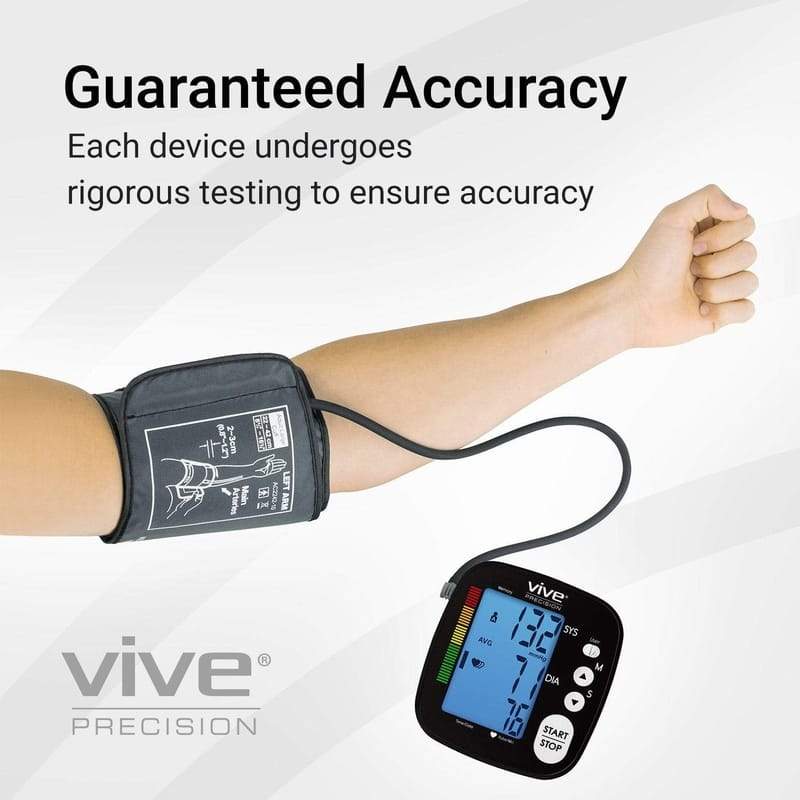 Vive Health Blood Pressure Monitor Bundle Digital Measuring Devices Vive Health   