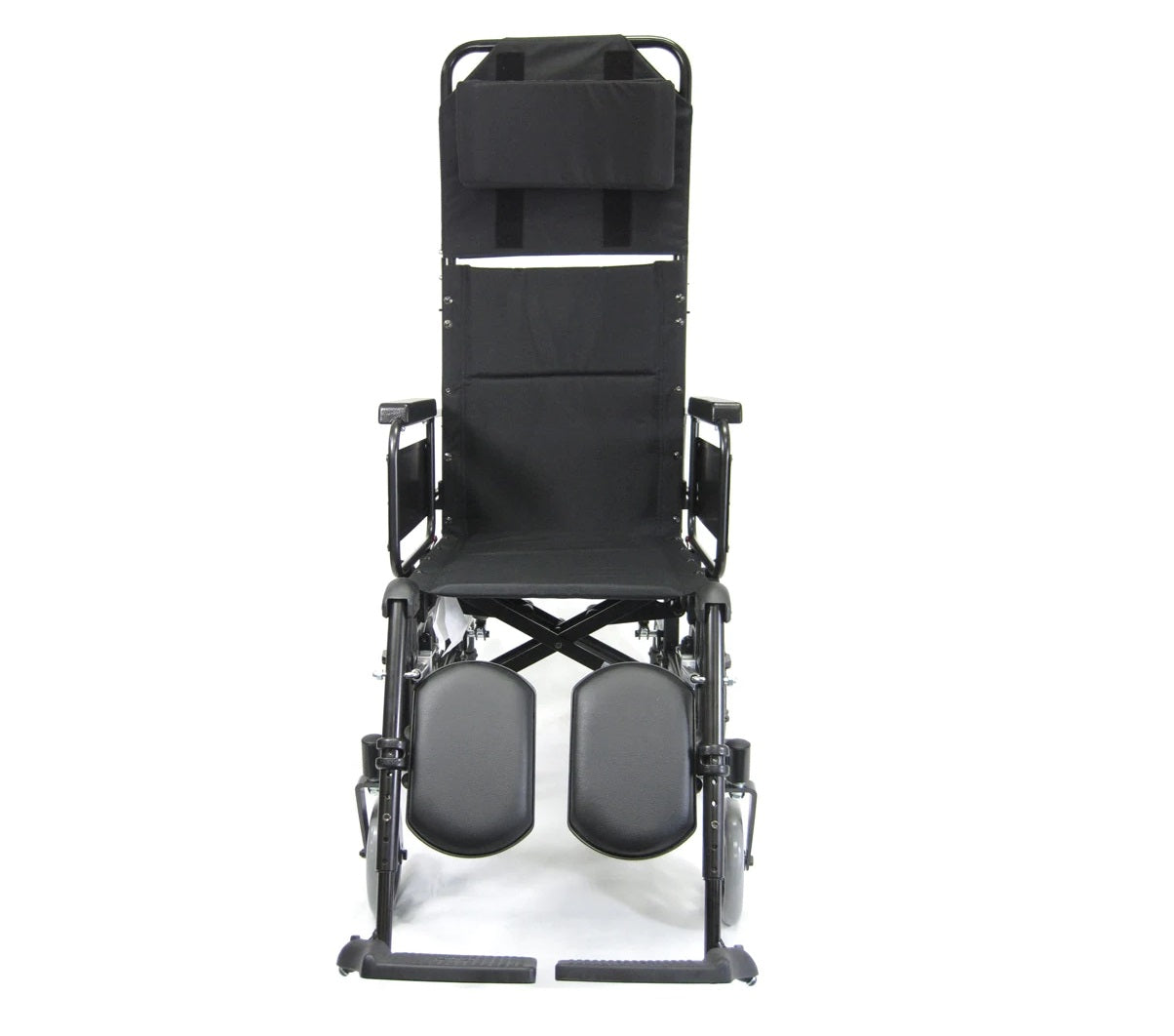 Karman KM-5000-TP Transport Lightweight Reclining Wheelchair with Removable Desk Armrest Reclining Wheelchairs Karman Healthcare   