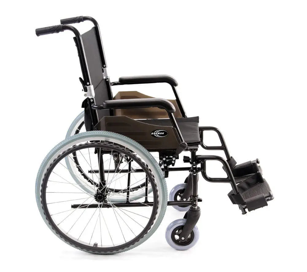Karman LT-990 Ultra Lightweight Wheelchair with Quick Release Axles Standard Wheelchairs Karman Healthcare   