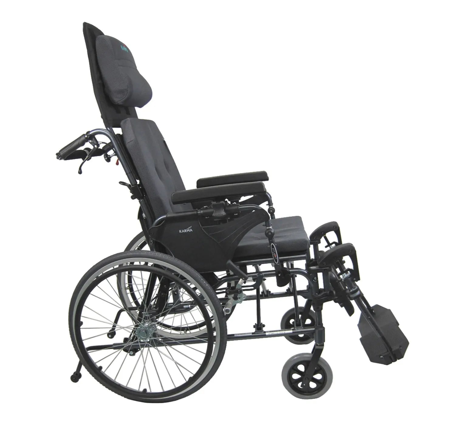 Karman MVP-502 Ultra Lightweight Ergonomic Reclining Wheelchair Reclining Wheelchairs Karman Healthcare   