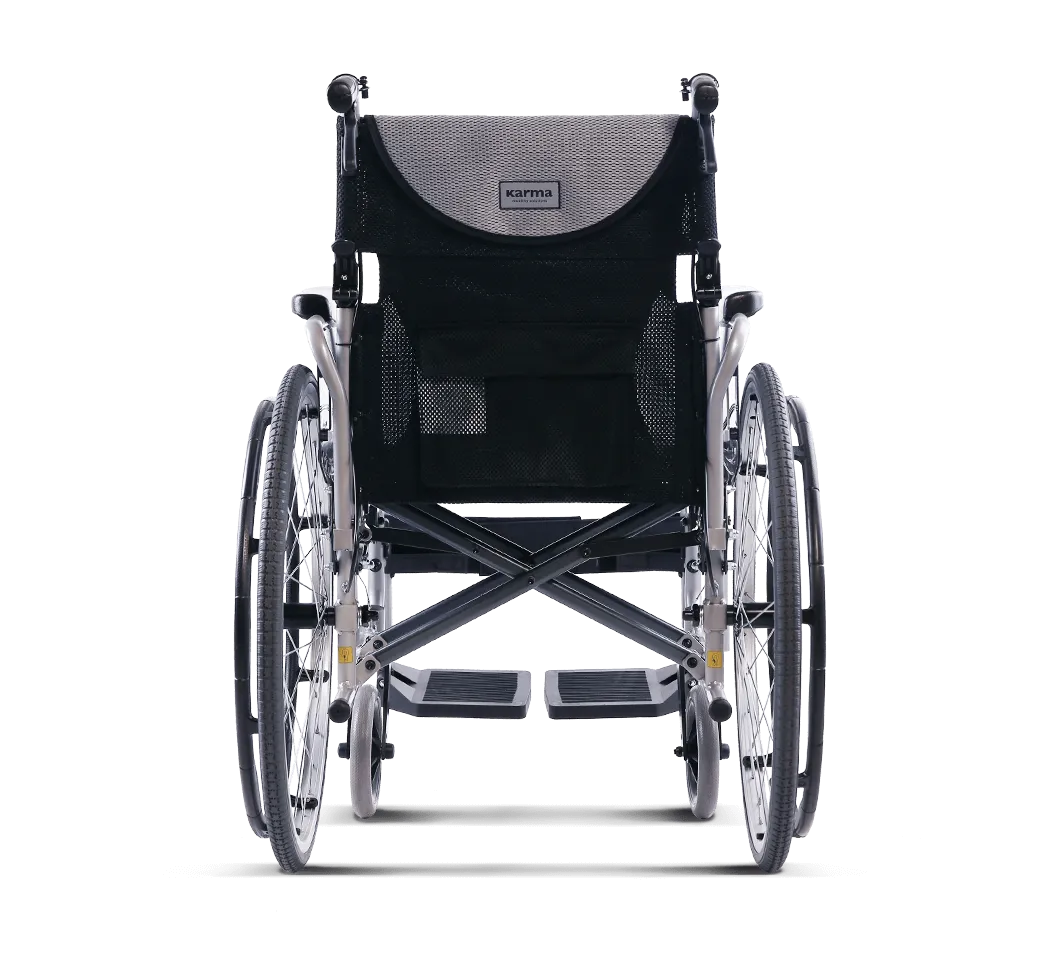 Karman S-Ergo 125 Ergonomic Wheelchair with Flip-Back Armrest and Swing Away Footrest Ergonomic Wheelchairs Karman Healthcare   