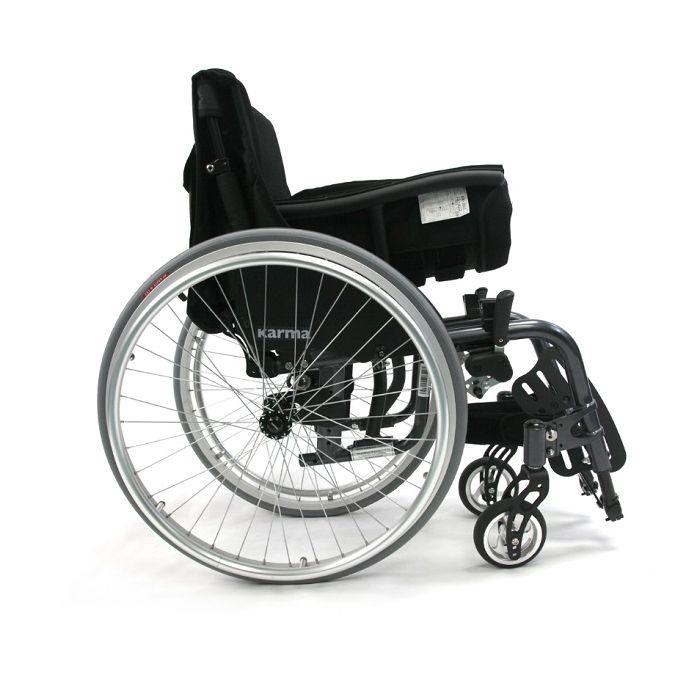 Karman S-ergo ATX Active Ultra Lightweight Wheelchair Ergonomic Wheelchairs Karman Healthcare 14" 16" Black