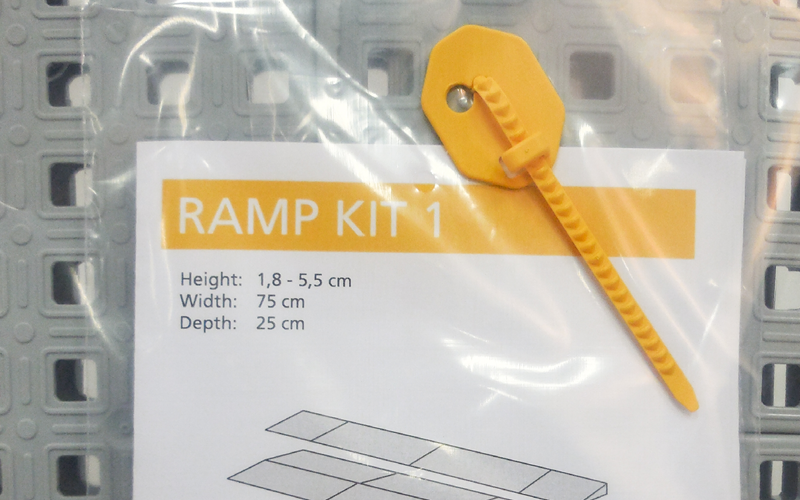 Stepless Excellent Ramp Kit 1 - Height 1,8 – 5,5 cm Ramp Guldmann Stepless   